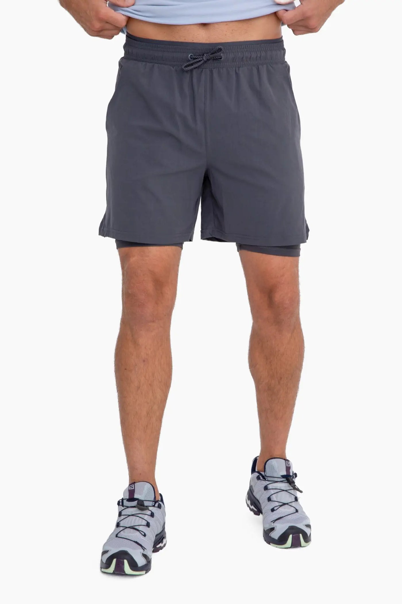 Lined Training Shorts - Dark Grey