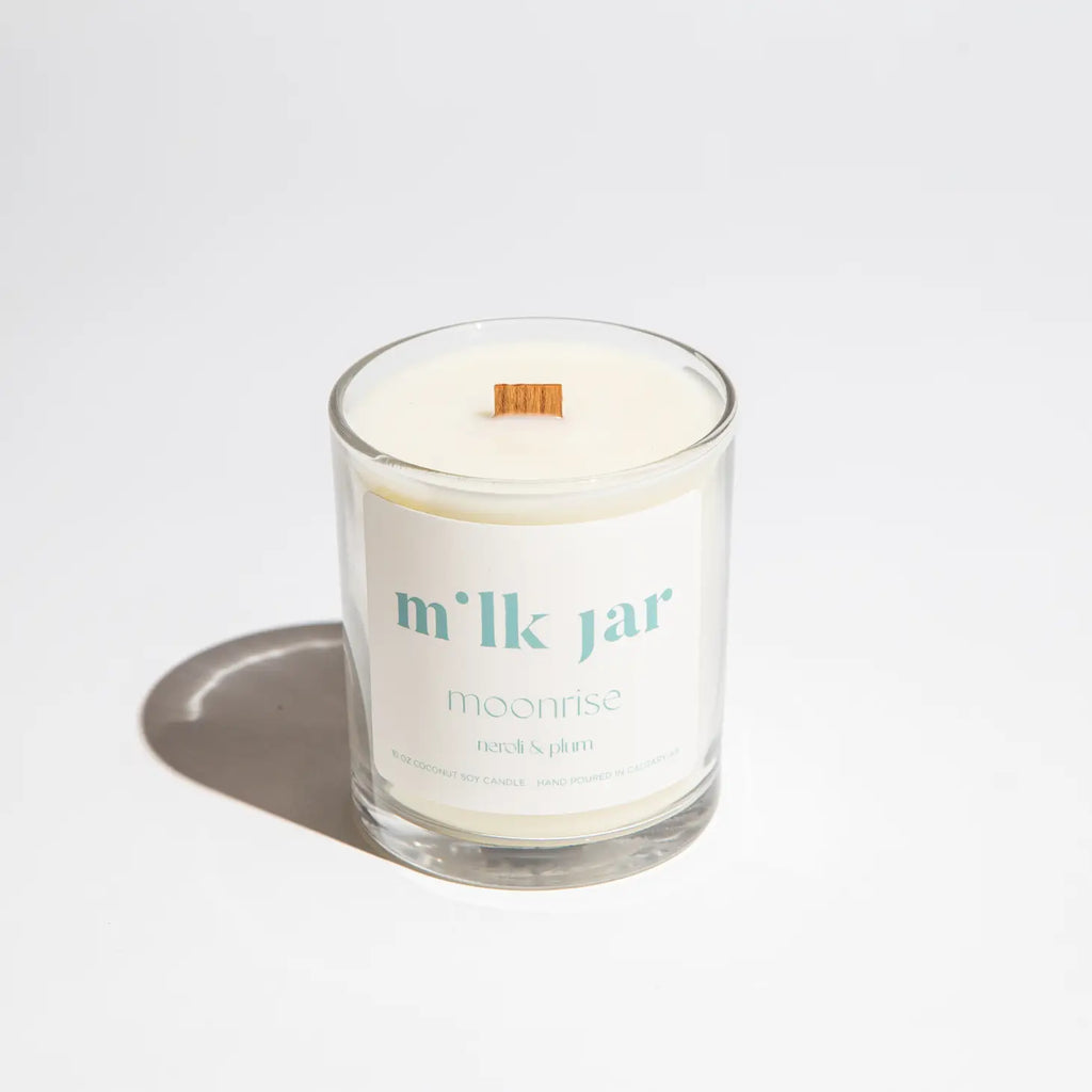 Milk Jar Candle (Moonrise)
