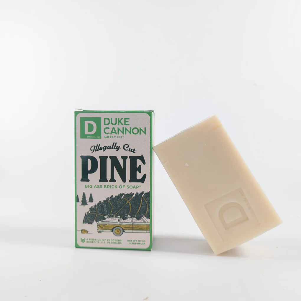 Duke Cannon Soap Bar - Illegally Cut Pine