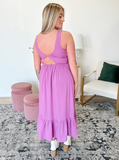 Saltwater Luxe Lily Maxi Dress in Violet