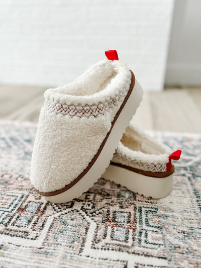 Sherpa Plush Thick Sole Winter Slippers